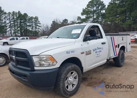 2016 Ram 2500 Tradesman from USA, damaged, VIN 3C7WR4AJ8GG191366